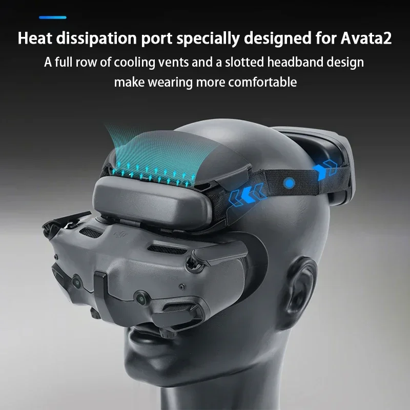 Drone Goggles Dji - RCSTQ Cuscino per fronte largo per