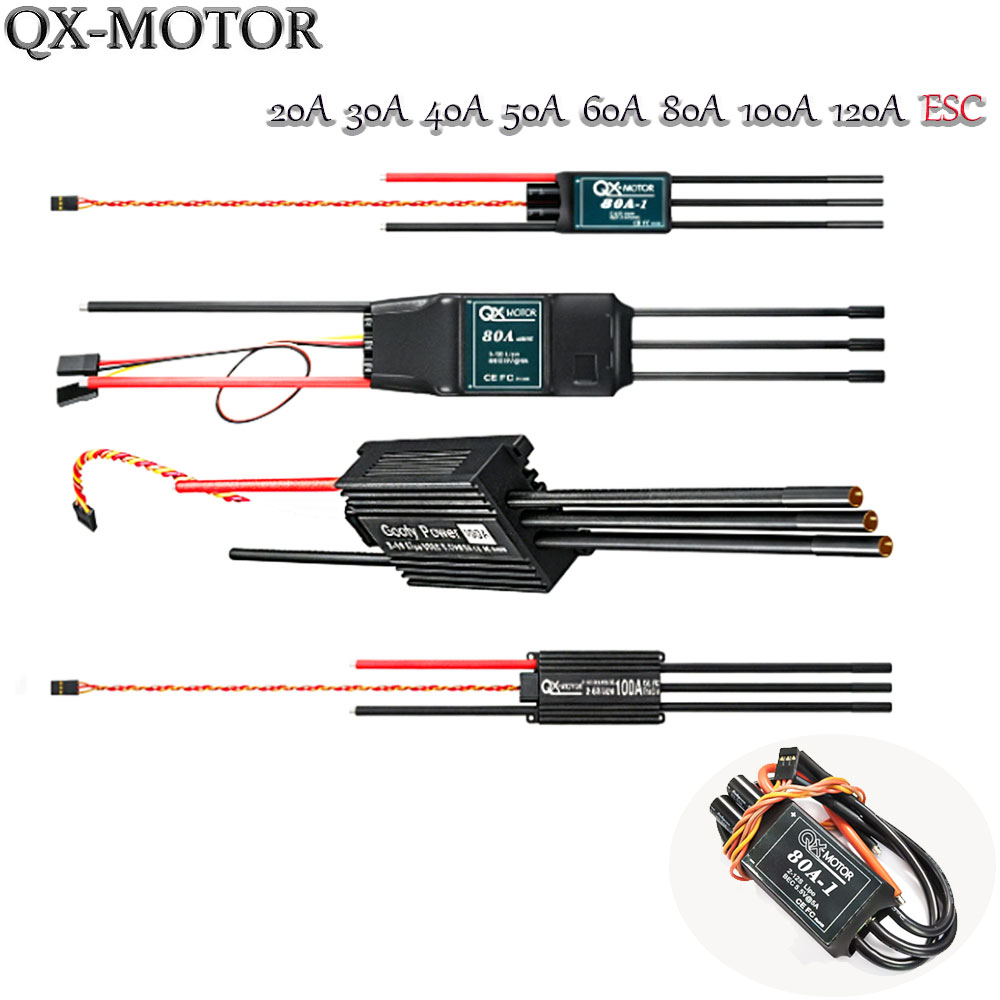 Brushed Drone Motor - Regolatore di velocità ESC brushless 20A-120A