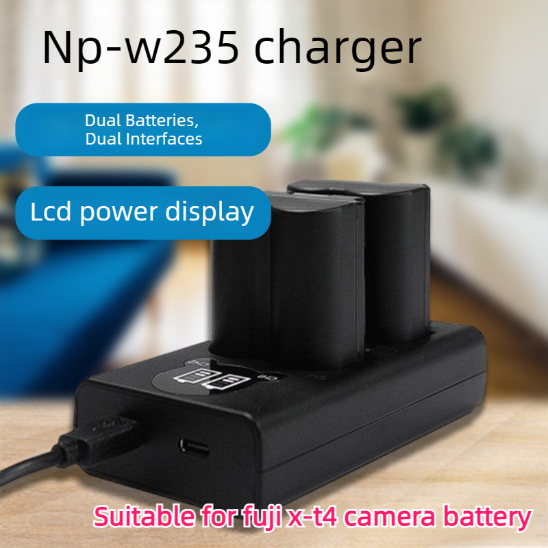 Drone - 2200mAh NP-W235 NP W235 Batteria LCD