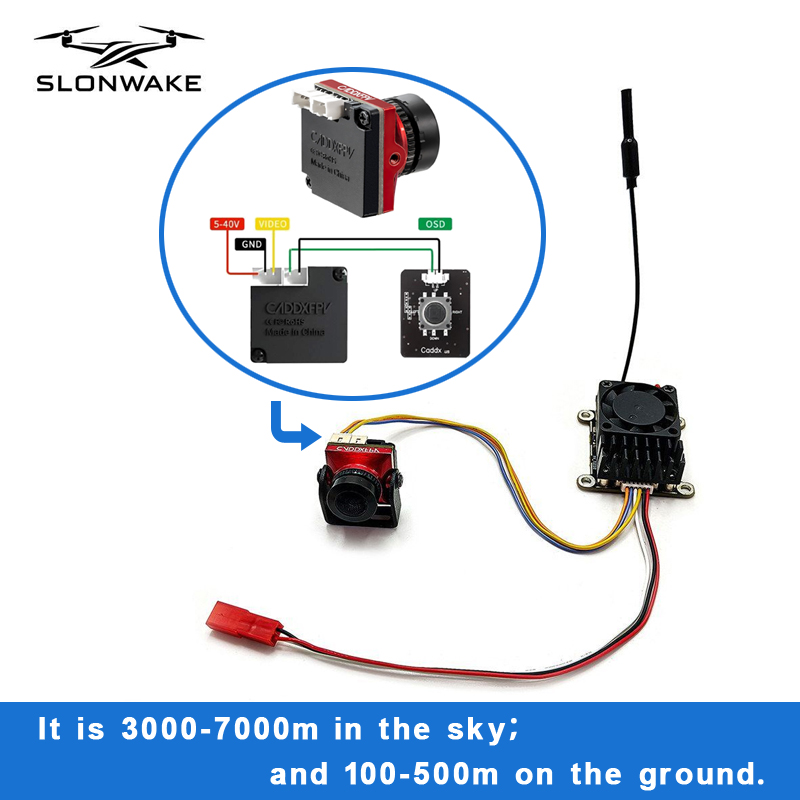 Fpv Camera - Trasmettitore Wireless FPV a Lungo Raggio