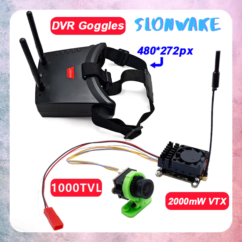 Fpv Camera - Trasmettitore Video Wireless FPV 5.8Ghz 2W