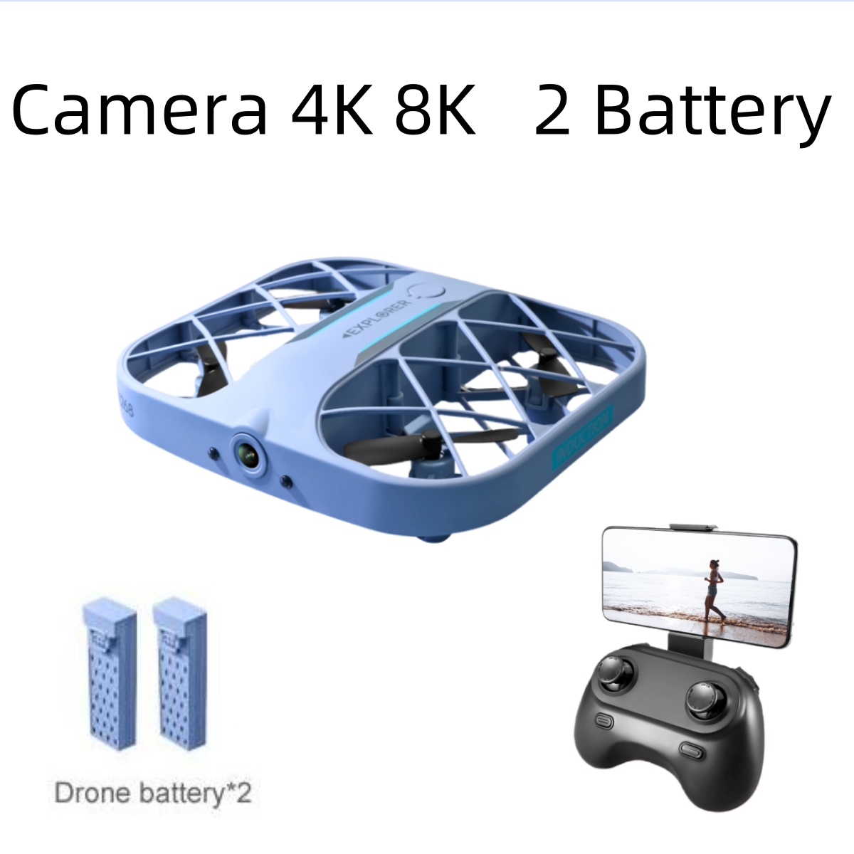Brushed Drone Motor - Drone RC JJRC H107 FPV con