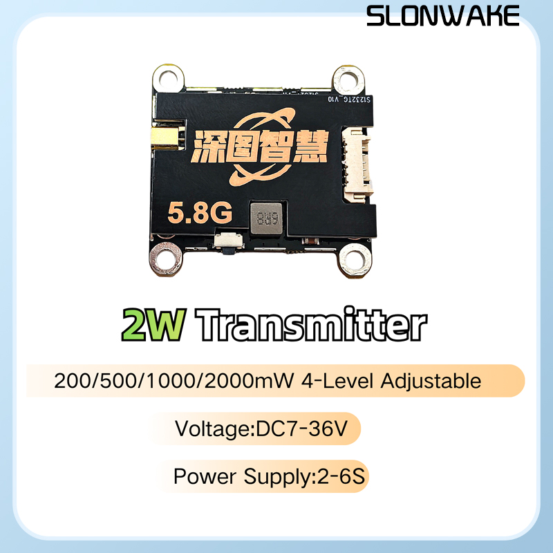 Trasmettitore VTX SLONWAKE 5.8 - Fpv Camera recensione e prezzo