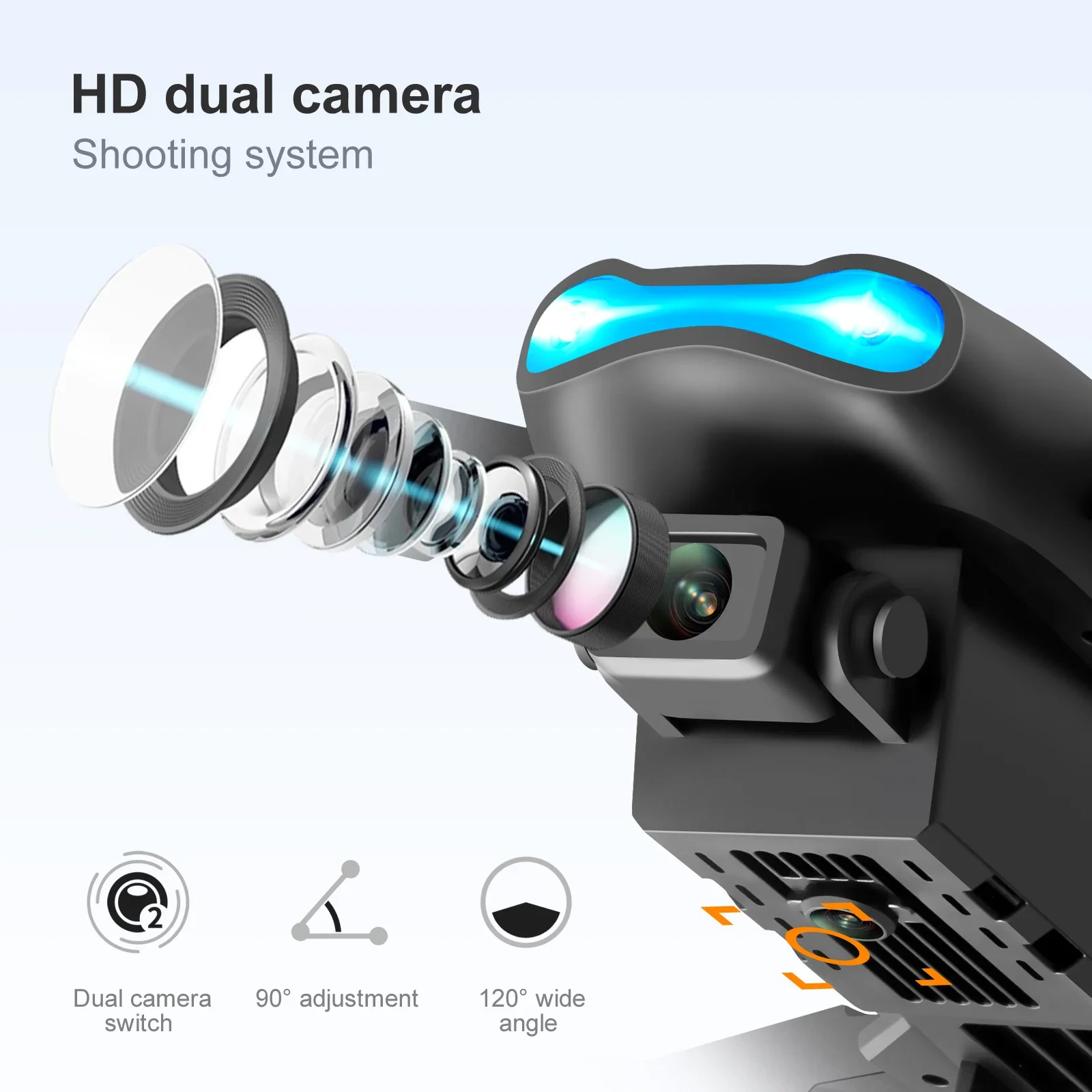 Drone K3 E99PRO con doppia tel - Brushed Drone Motor recensione e prezzo