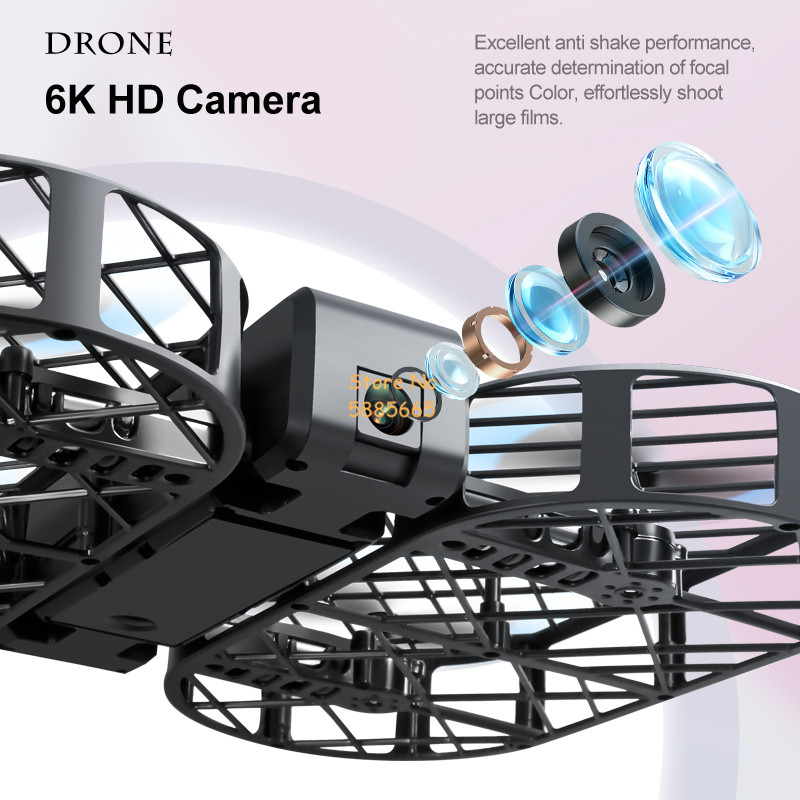 Telecamera HD 8K 360 °   Prote - Brushed Drone Motor recensione e prezzo