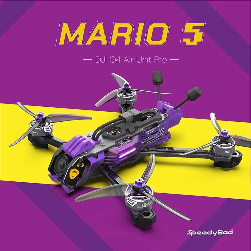 SpeedyBee Mario 5 FPV Drone da - Lipo Battery 6S recensione e prezzo