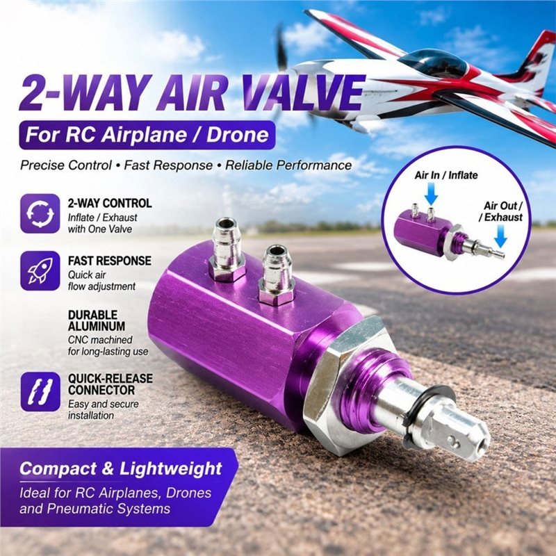 Valvola pneumatica a 2 vie ABL - Rc Drone recensione e prezzo
