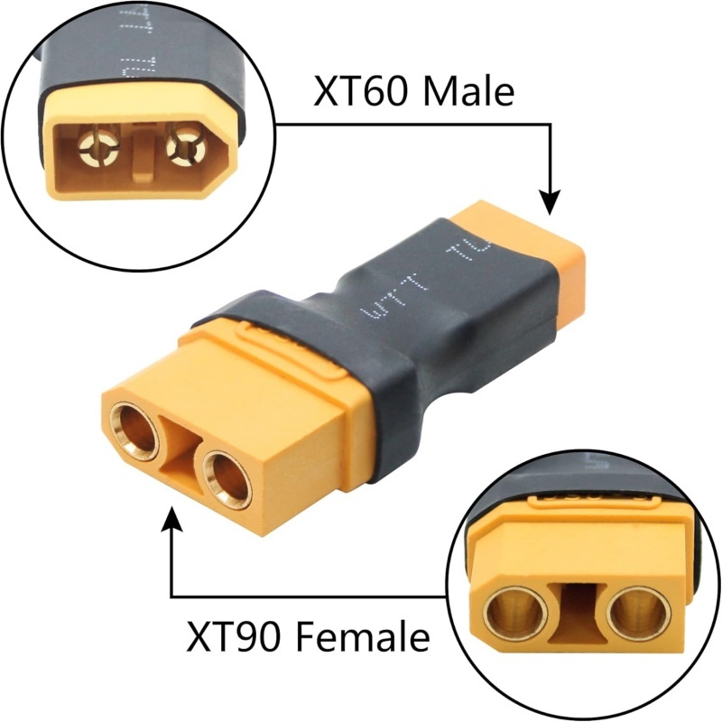 2PCS Adattatore XT90 a XT60 Ma - Drone Battery Charger recensione e prezzo