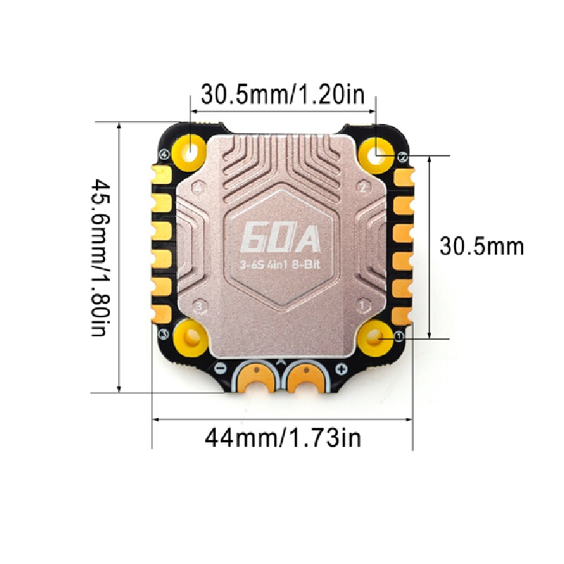 Stack BLS 60A F405 V4 Flight C - Betaflight Fc recensione e prezzo