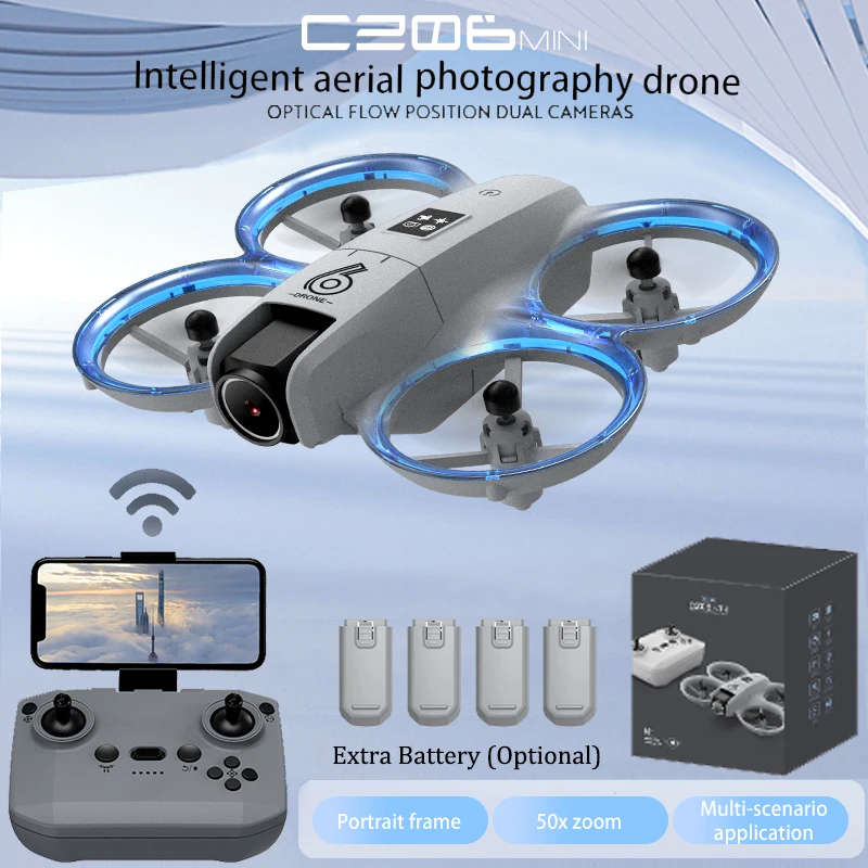 CZ06 Mini RC Quadcopter Drone  - Brushed Drone Motor recensione e prezzo