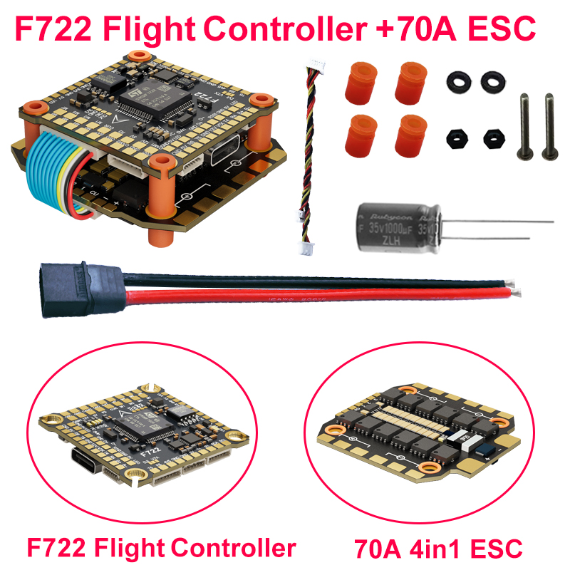 DAKEFPV F722 60A Stack ICM4268 - F722 Flight Controller recensione e prezzo