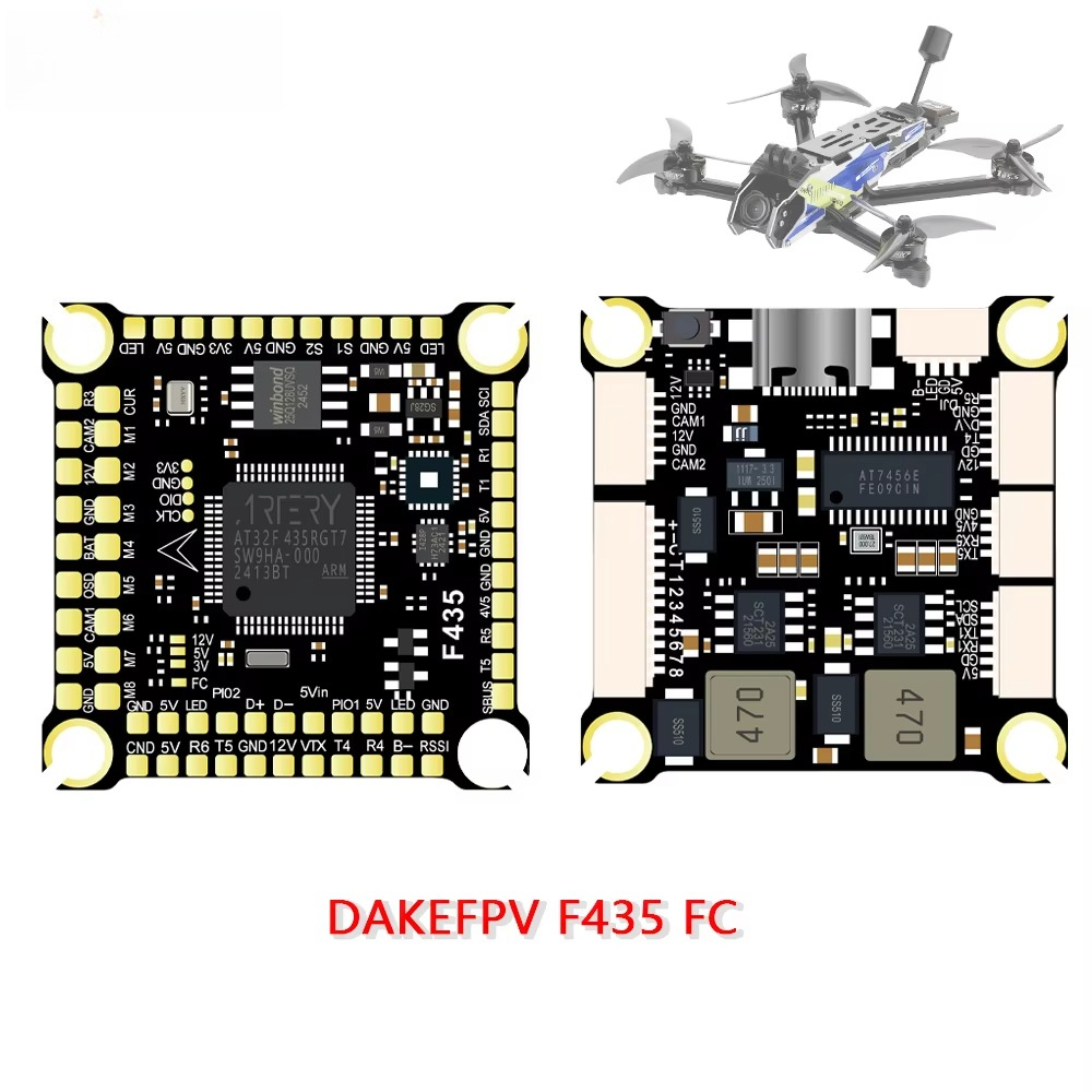 DAKEFPV F435 Flight Controller - Betaflight Fc recensione e prezzo