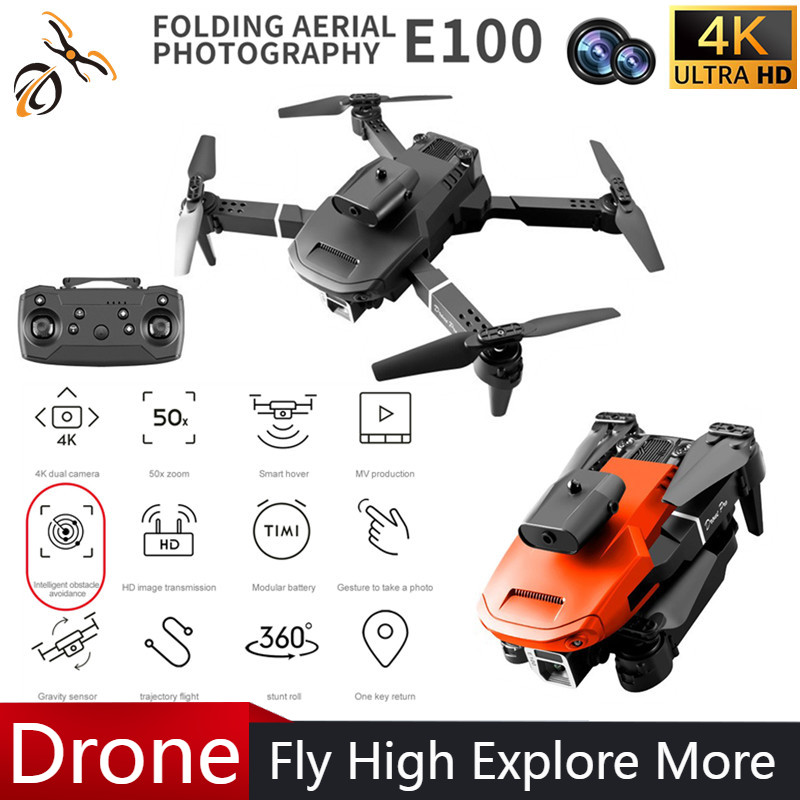 Mini E100 Drone per evitare os - Drone Battery Charger recensione e prezzo