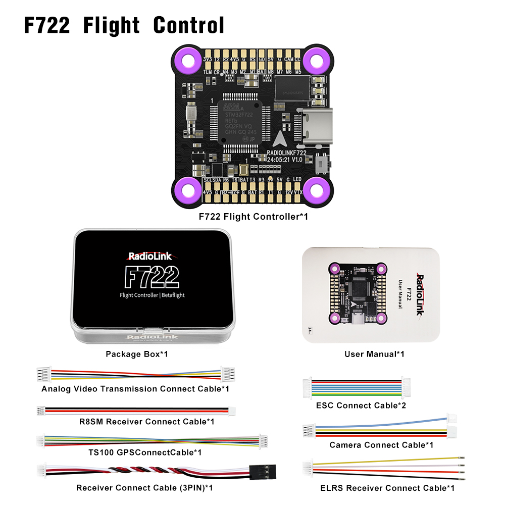 Radiolink F722 Flight Control  - F722 Flight Controller recensione e prezzo