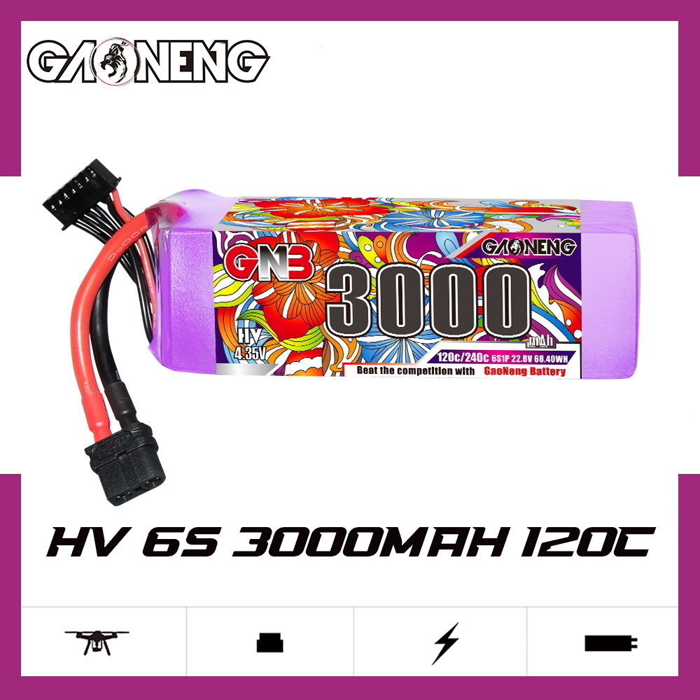 Batteria Lipo GNB 6S 22.8V 300 - Lipo Battery 6S recensione e prezzo