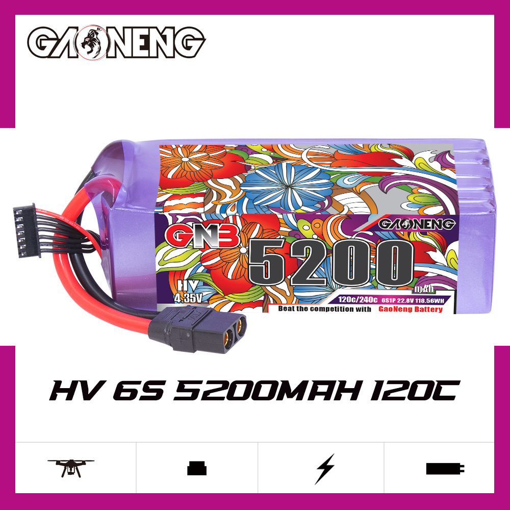 Batteria Lipo GNB 6S 22.8V 300 - Lipo Battery 6S recensione e prezzo