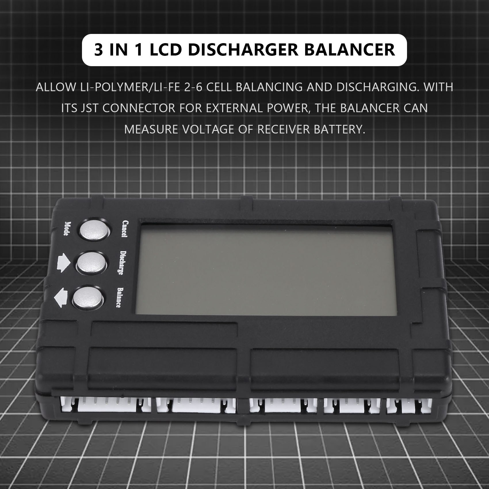 Tester del misuratore di bilan - Lipo Battery 6S recensione e prezzo