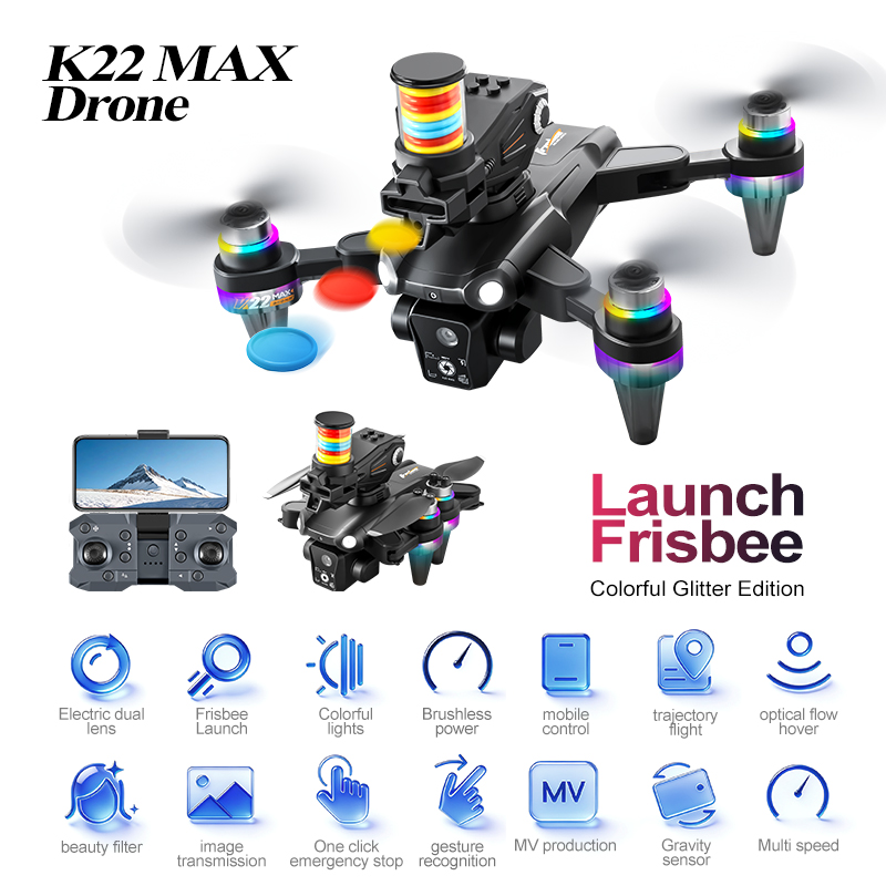 JCMO K22 MAX Drone Lanciatore  - Brushed Drone Motor recensione e prezzo
